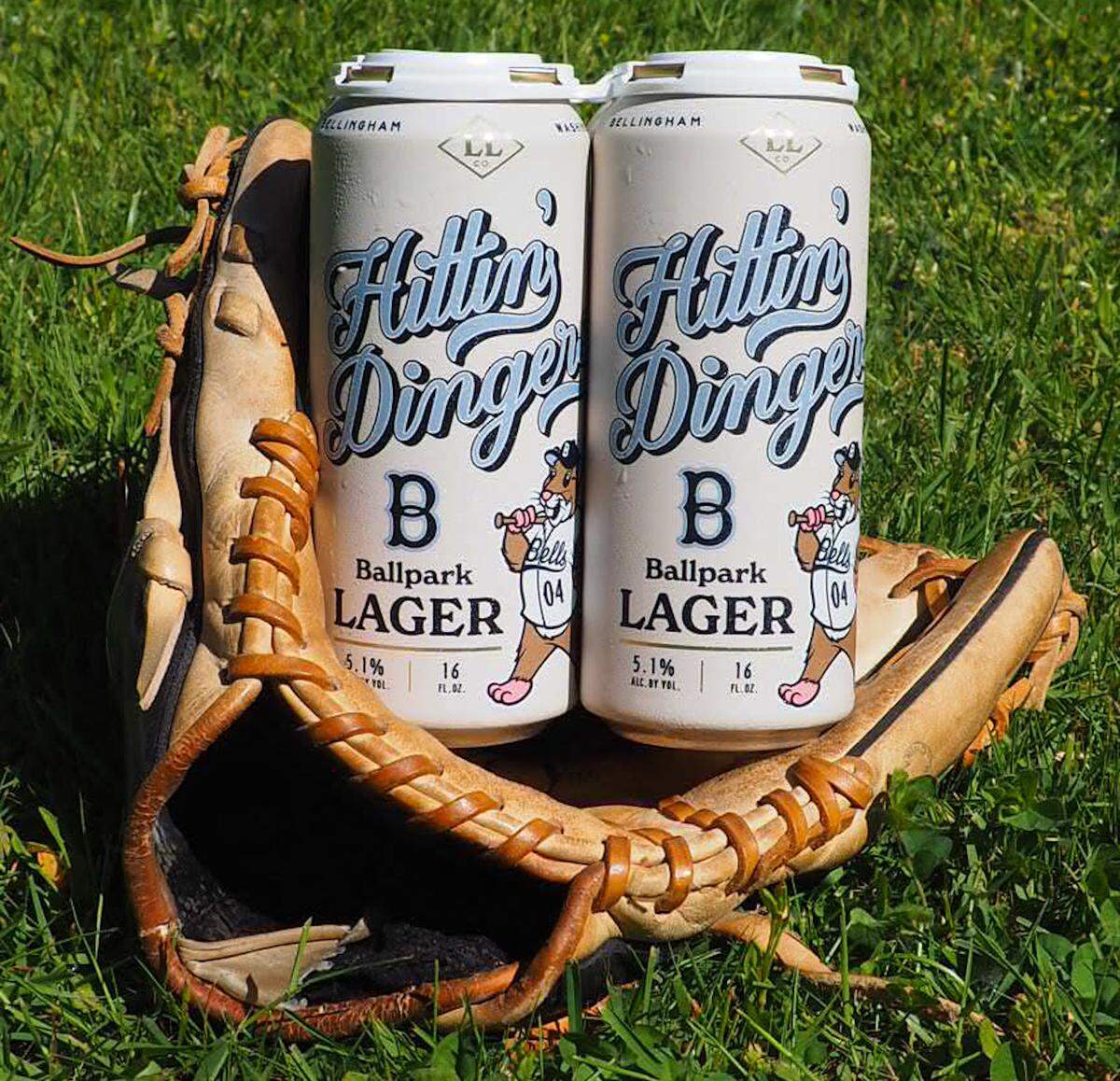 Larrabee Lager Company’s Hittin’ Dingers Ballpark Lager, a 5.1% American-style lager, available exclusively at the Joe Martin Field and at Larrabee Lager Company.