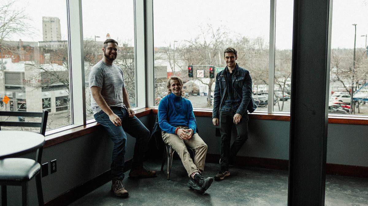 Nick Hastings, Martijn Wall and Ben Hodson of Hodwall Productions are opening a live entertainment and event room called The Blue Room Friday, March 4, in downtown Bellingham.