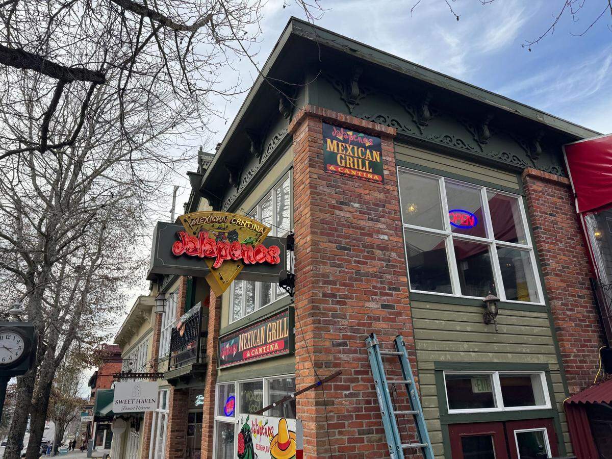 Jalapeños Mexican restaurant in downtown Fairhaven at 1007 Harris Ave. in Bellingham, Wash. on Feb. 13, 2025.