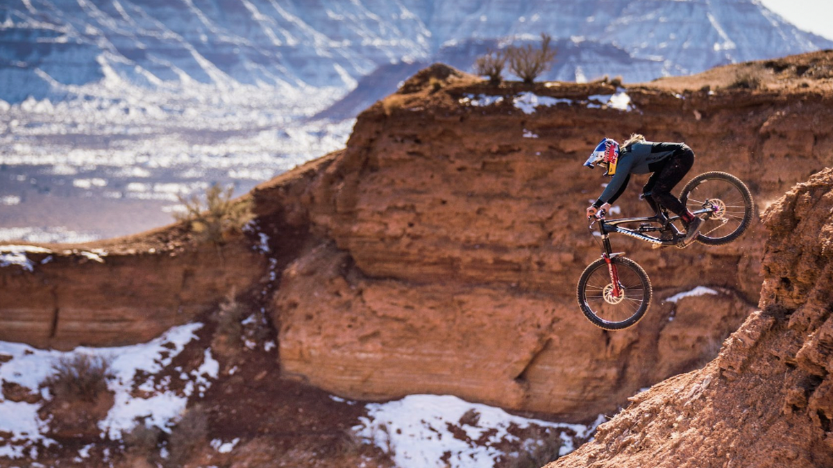 Bellingham mountain biker Hannah Bergemann will be one of the feature riders in Teton Gravity Research’s film “Esperanto,” which will be shown Wednesday, July 20, at the Mount Baker Theatre.