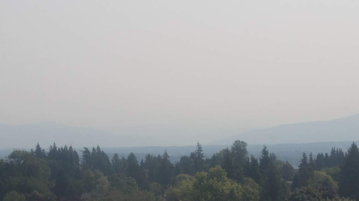 Air quality alert in effect for Whatcom County as wildfire smoke lingers