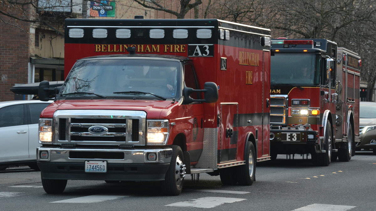 Bellingham Fire Department ambulance file photo.