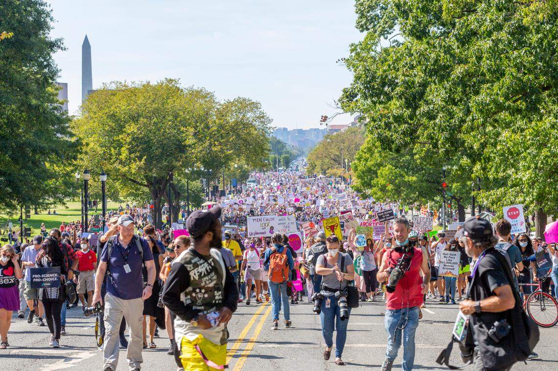 Rally for Abortion Justice on Saturday, Oct. 2, in Washington, D.C.
