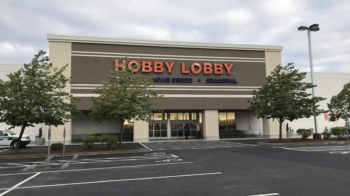 Hobby Lobby was one of three large retailers to arrive in Bellingham in 2018, providing a boost to local retail sales.