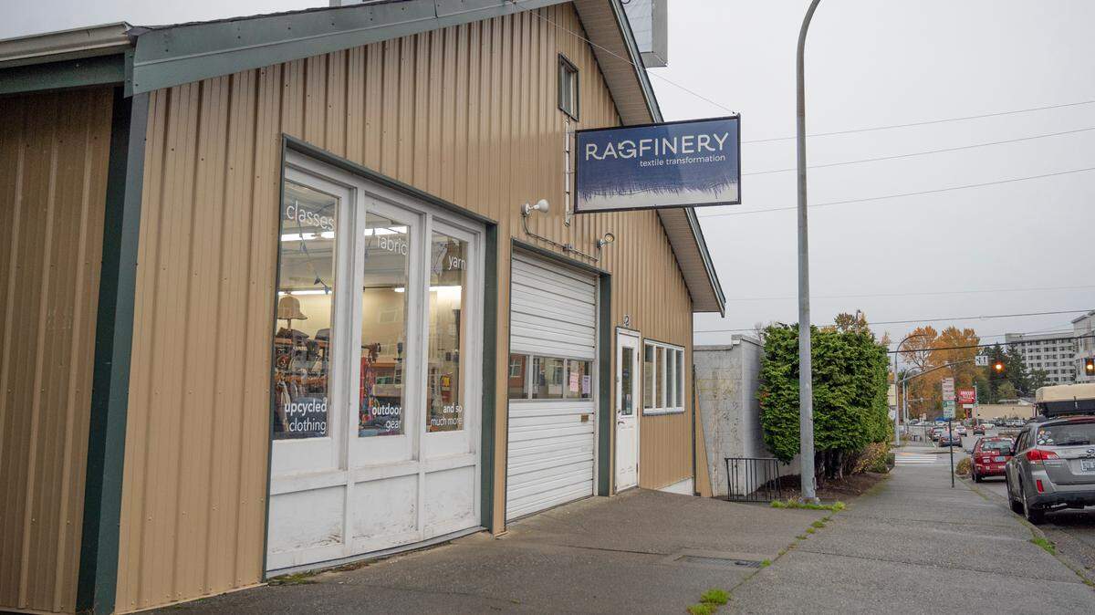 Ragfinery at 1421 N Forest St. in Bellingham, Wash., in 2021.
