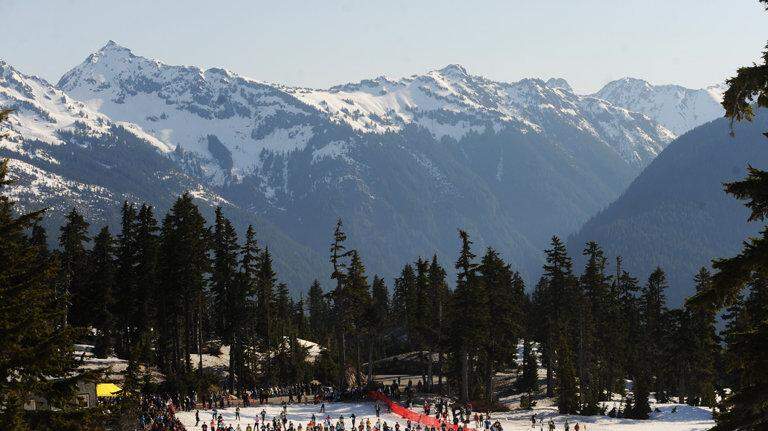 2009 Ski to Sea Race: Cross-country ski leg