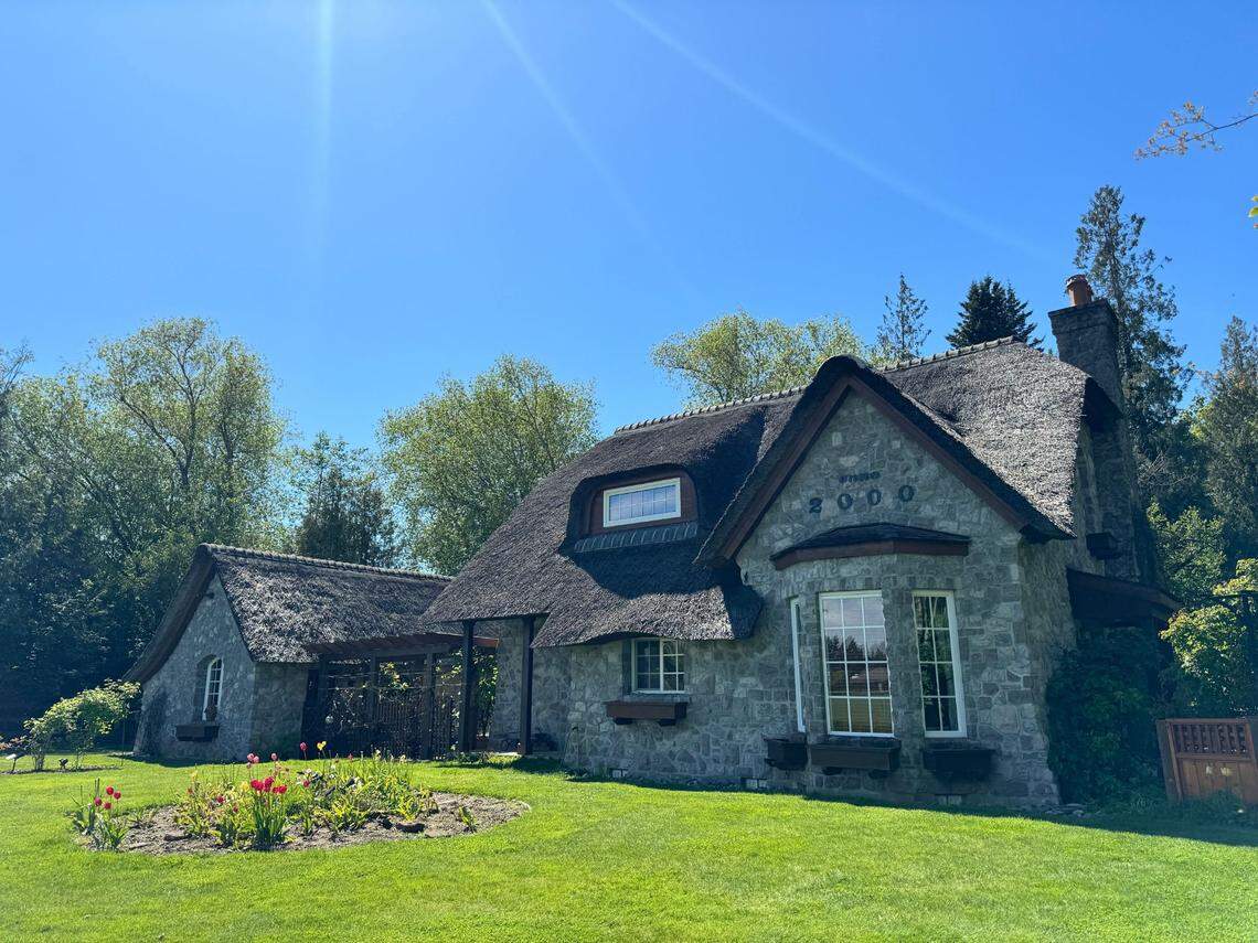 A storybook-like cottage on the Jim Kaemingk Sr. Trail on Thursday, May 2, 2024 at 503 Brookfield Ct. in Lynden, Wash.