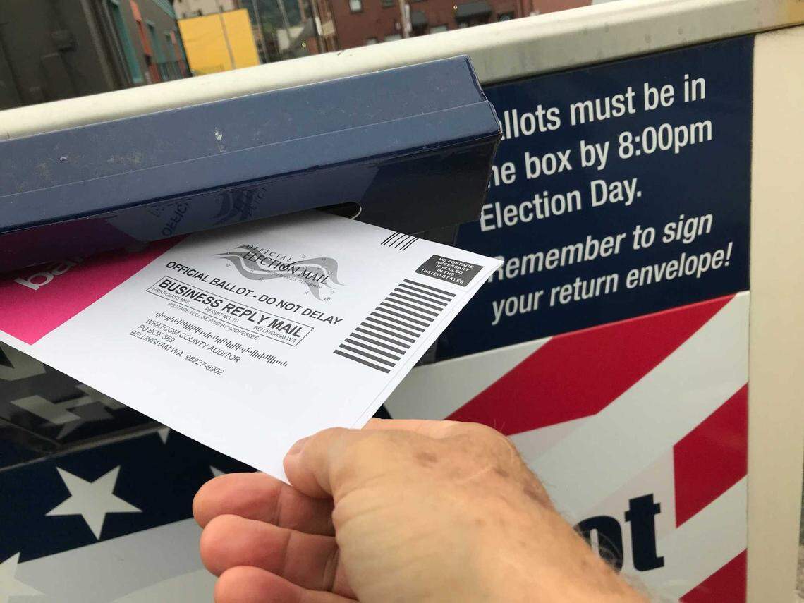 Election ballots need to be placed in secure Whatcom County ballot boxes by 8 p.m. Tuesday, Aug. 2, to be counted in the primary election. Ballots postmarked by 8 p.m. Tuesday are also counted when they arrive at the Auditor’s Office.