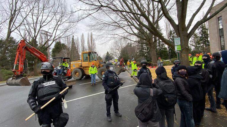 Camp 210 cleared in Bellingham