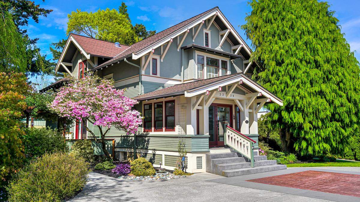 The historic Shields home at 2234 Main St. in Ferndale has been listed for sale at $1.6 million.
