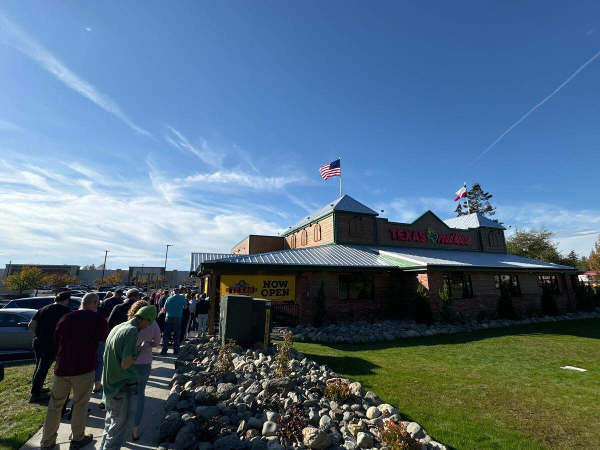 Texas Roadhouse grand opening on Monday, October 7, 2024 at 4331 Meridian St., Bellingham, Wash.