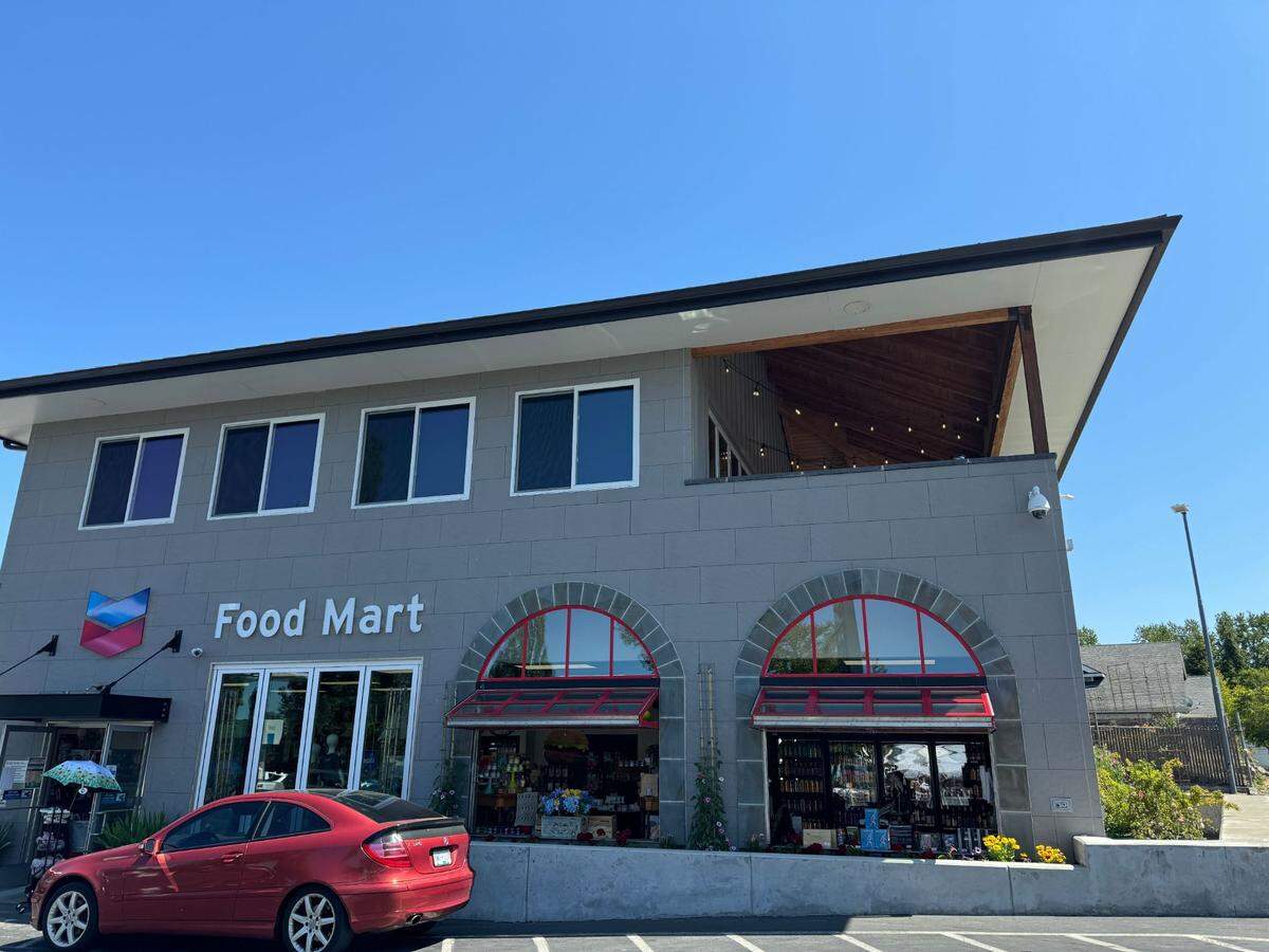 The Blaine Chevron gift shop at 568 Peace Portal Drive on Friday, July 12, 2024.