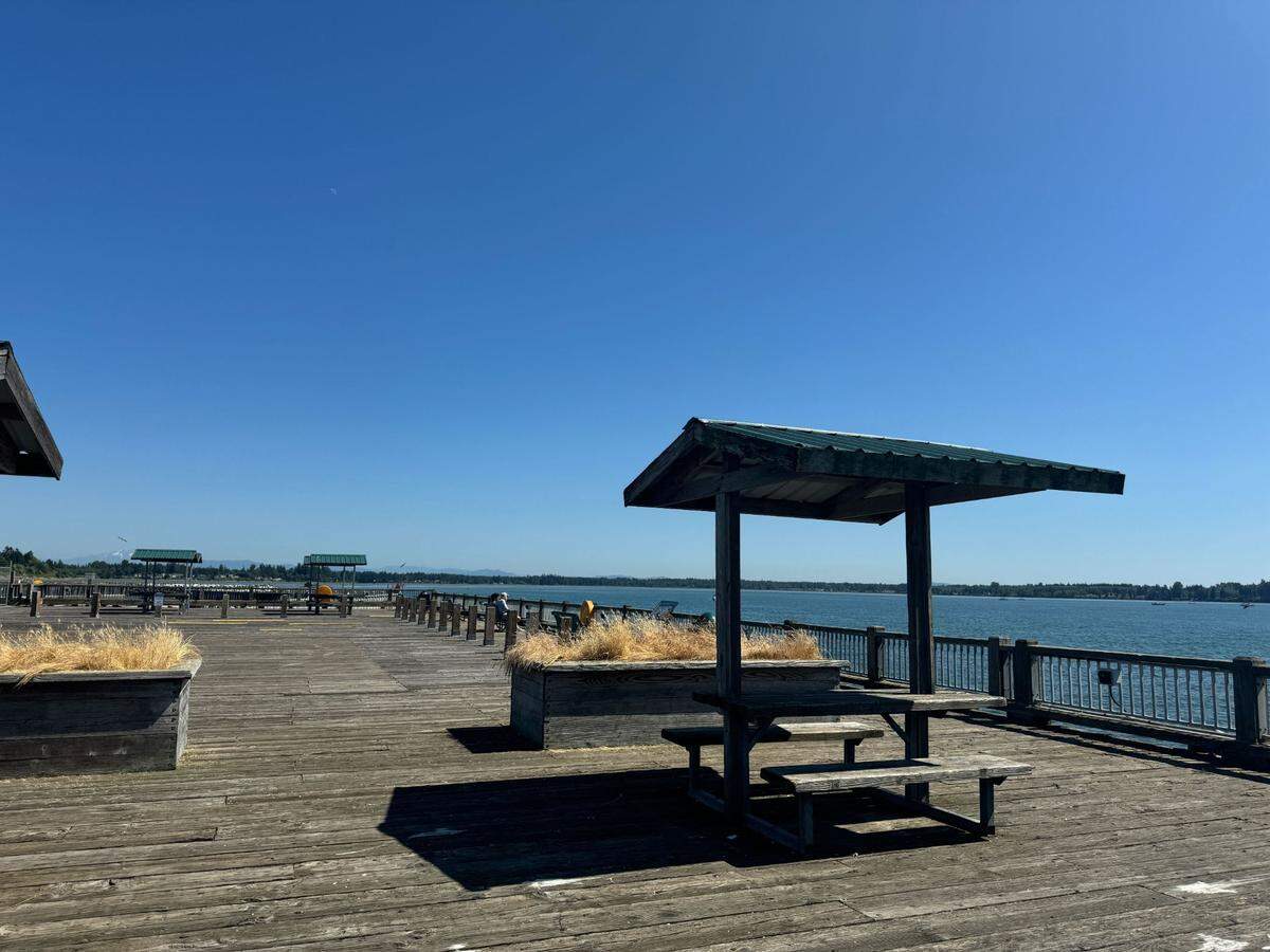 Jorgensen Pier, also known as Blaine Public Pier on Friday, July 12, 2024 at 285 Marine Drive in Blaine, Wash.