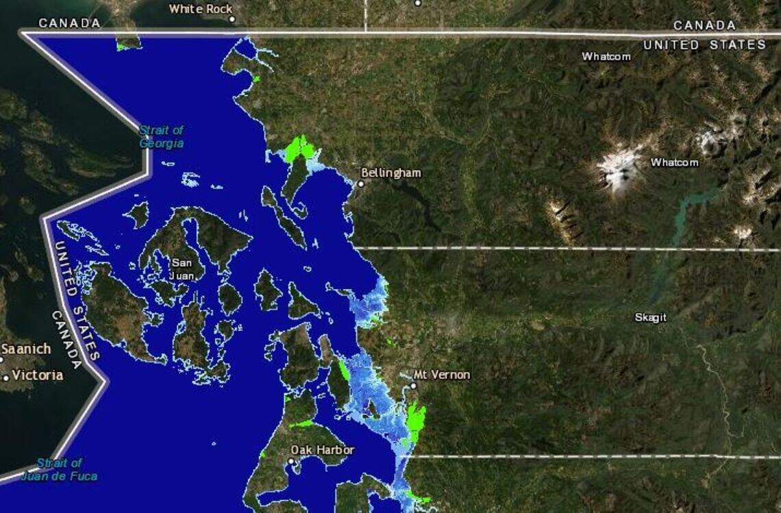 Climate change will bring sea level rise to Whatcom, Lummi | Bellingham ...