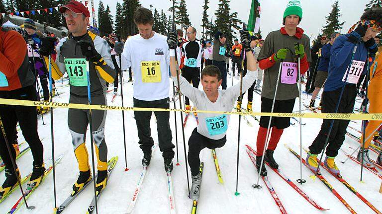 2007 Ski to Sea Race:<br></br>Cross-country ski leg