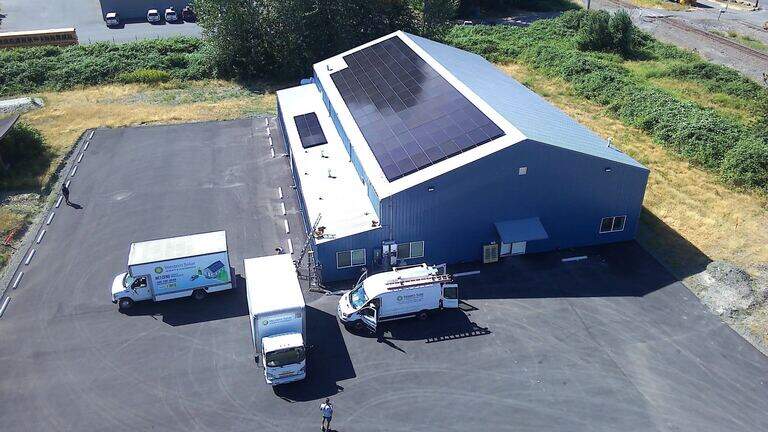 Nooksack Tribe, PSE get creative to make warehouse solar project possible
