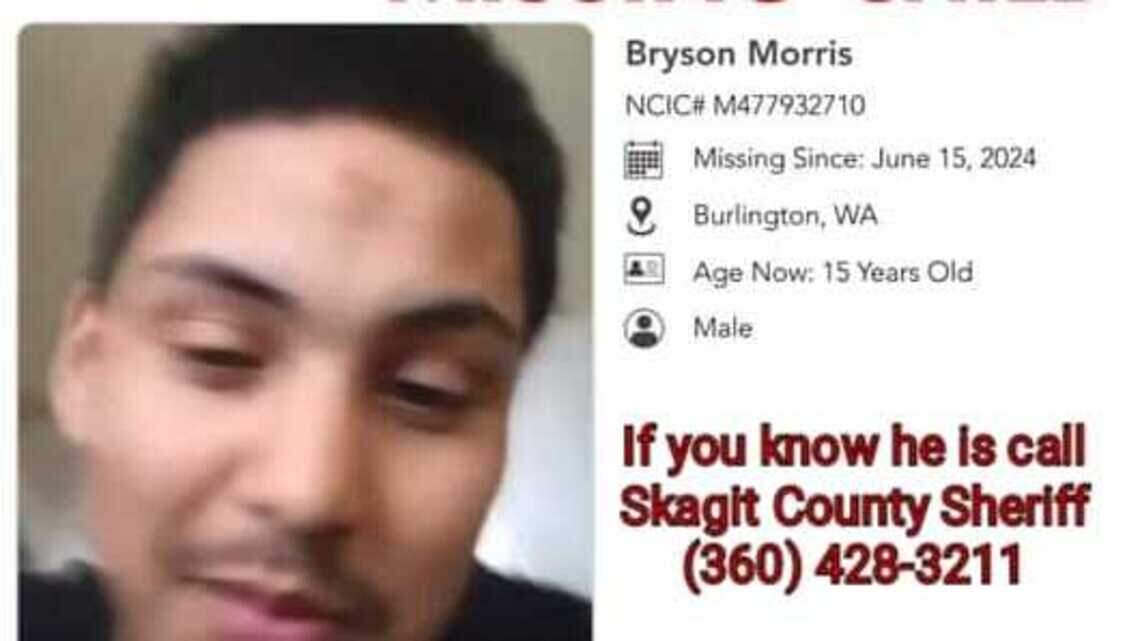 Missing indigenous person from Burlington in Skagit County | Bellingham ...