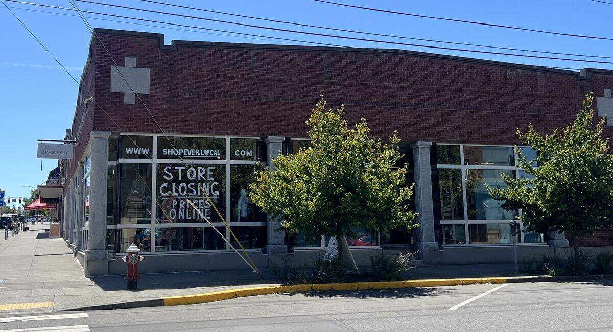 EverLocal secondhand clothing store and local goods shop.
