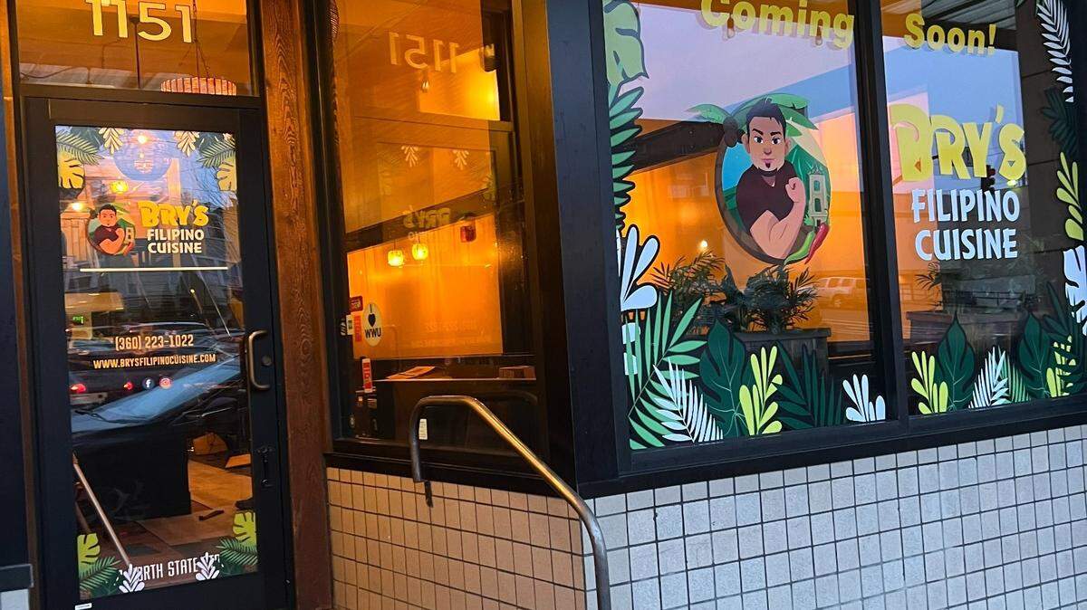 Bry’s Filipino Cuisine restaurant under construction at 1151 N State St. in Bellingham, Wash. with plans to open in 2024.
