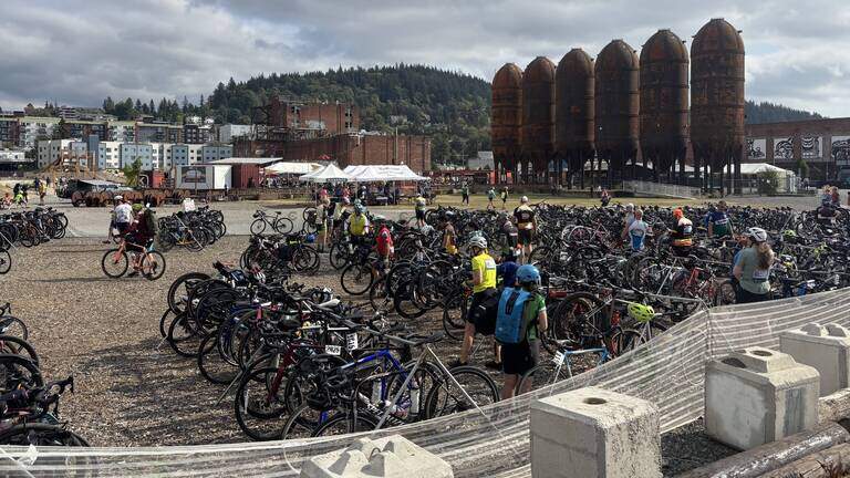 Here’s why there were so many cyclists in downtown Bellingham over the weekend