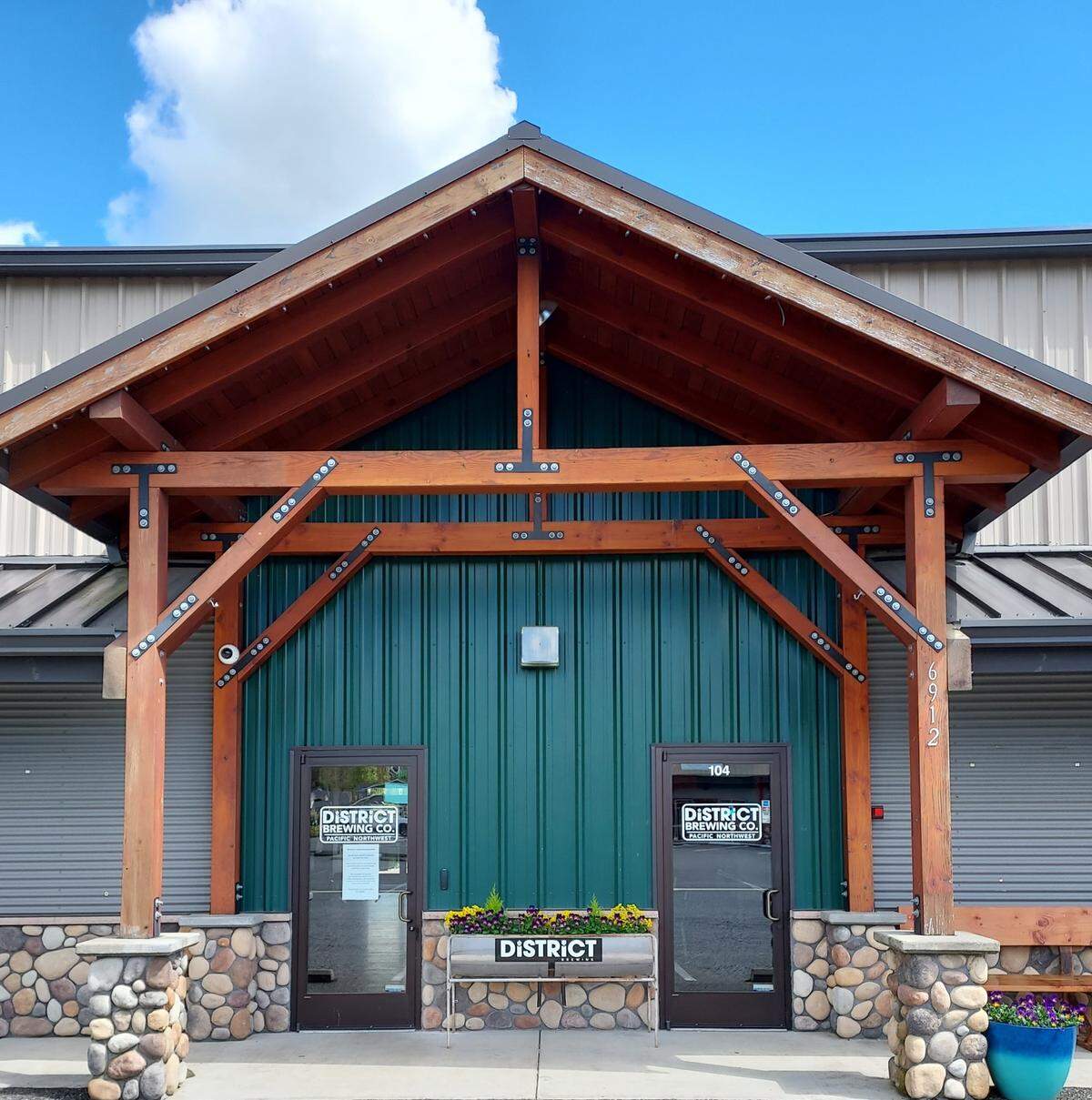 District Brewing Co. at 6912 Hannegan Rd. in Lynden, Wash.