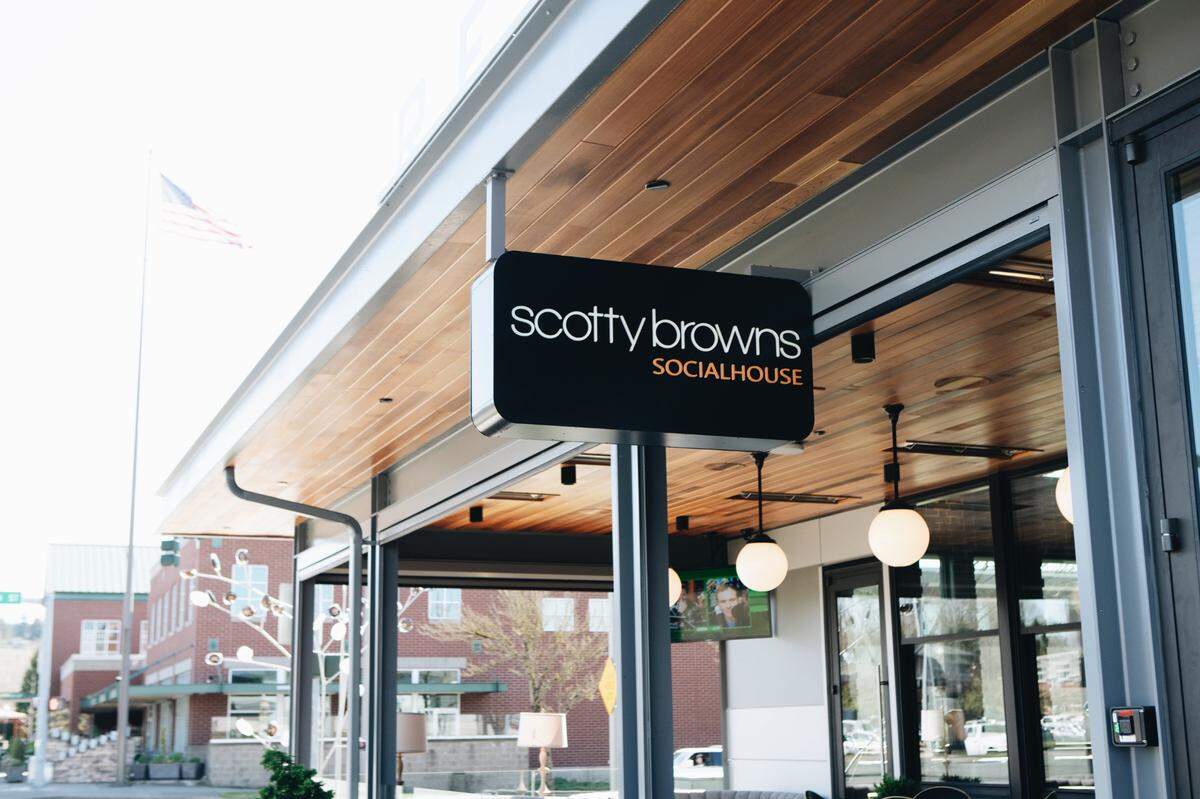 Scotty Browns restaurant in Barkley Village officially opened on Friday, May 7. Construction on the 12,500-square-foot building began in the fall of 2019, but the restaurant at 2130 Premier Way in Bellingham, was able to add features that reflect dining changes during the COVID-19 pandemic.