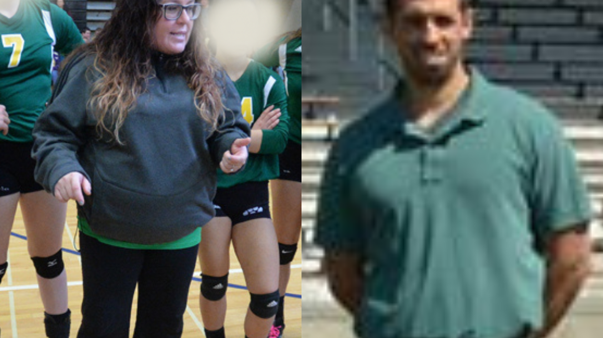 Lynden High School teacher Julie Clift (left) and principal Ian Freeman (right) have been named in a federal civil rights lawsuit filed Nov. 8, 2023 by a former high school student. The student has accused Clift, Freeman and the district of discriminating against and defaming her.