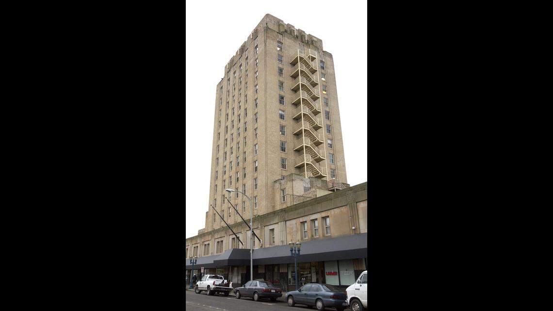 An man died Wednesday morning after a fall from the Bellingham Towers building, according to an email from Whatcom County Medical Examiner Dr. Gary Goldfogel.