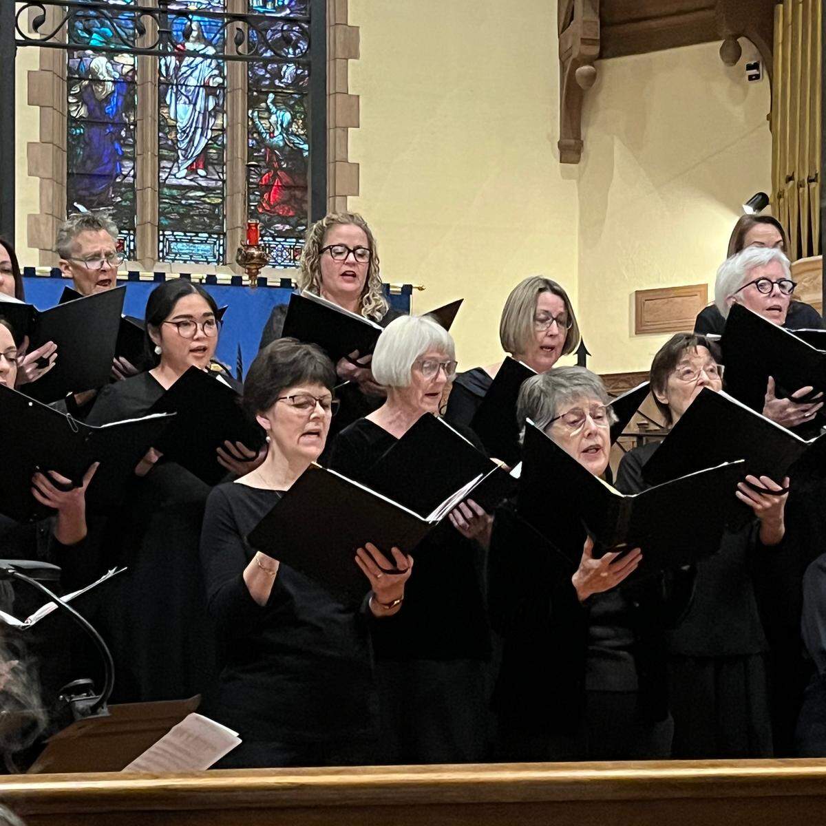 The Whatcom Chorale during a recent performance.