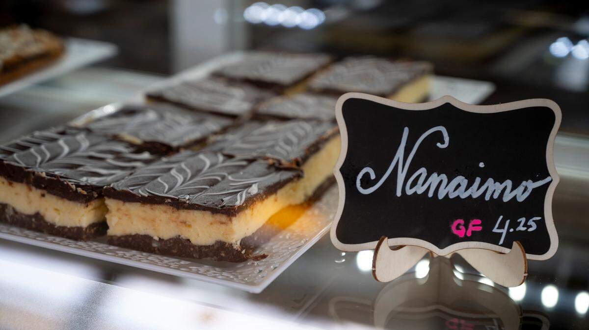 Baked treats for sale at Slice of Heaven Bakery and Cafe on Wednesday, April 13, in Bellingham.