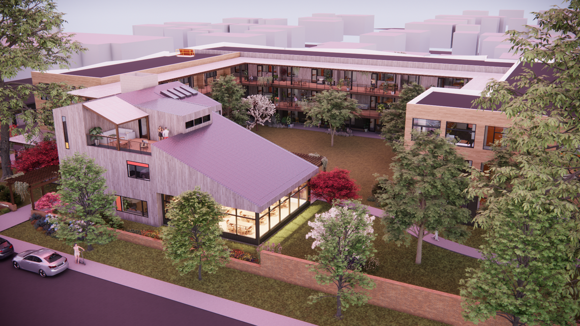 Check out designs for cohousing community coming to former Bellingham Schools site