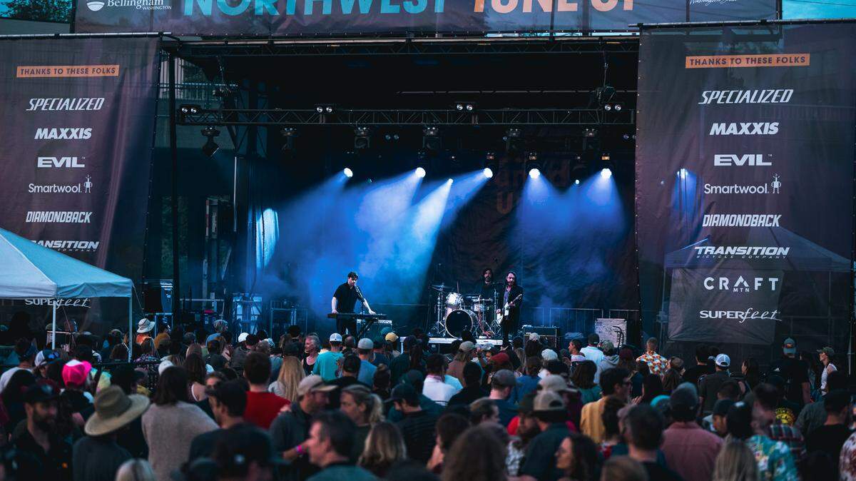 The Northwest Tune Up event is a mountain bike, live music and beer festival in Bellingham, Wash.