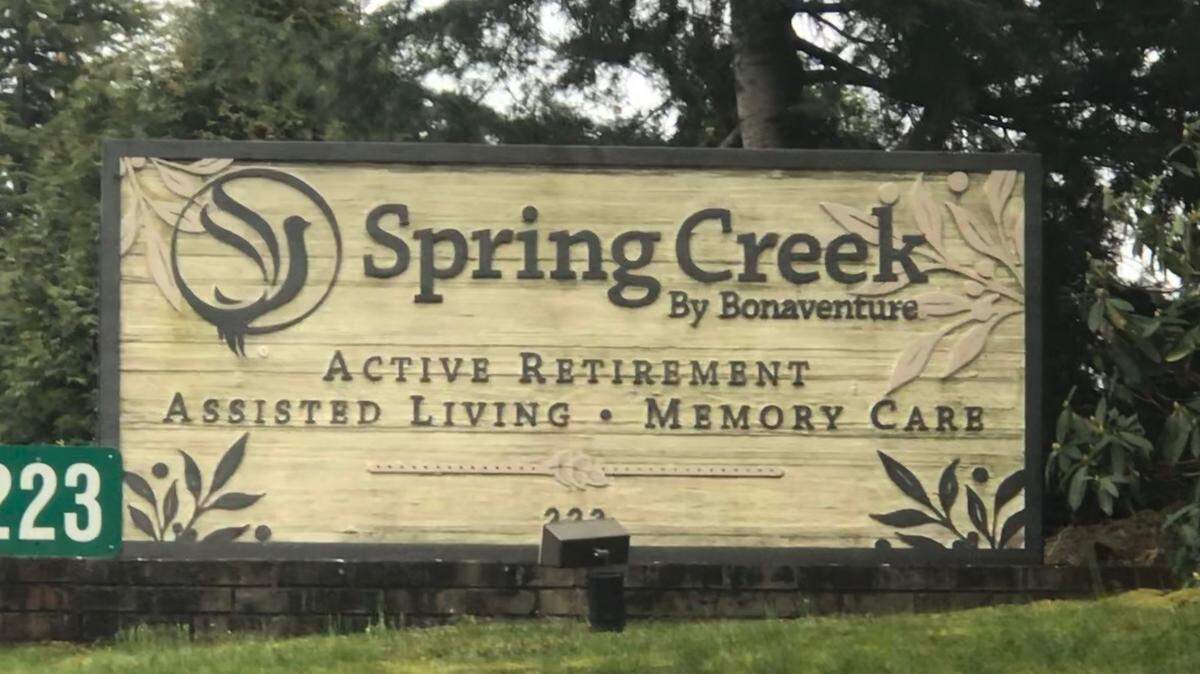 Spring Creek by Bonaventure, a senior living facility on Bakerview Road in Bellingham.