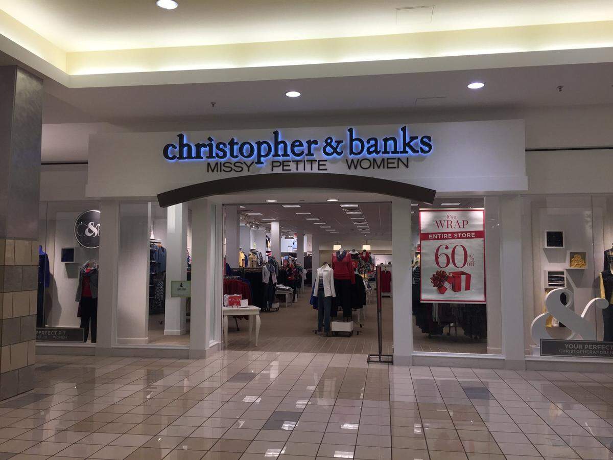 Christopher & Banks, which has more than 400 stores across the U.S., announced that it is having a closing sale at all its locations. That includes the Bellingham store at Bellis Fair mall.