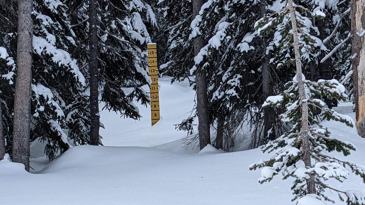 Washington State Department of Transportation said the snow measured 80 inches deep on Tuesday, March 21, at the summit of the North Cascades Highway. An earlier measurement was at 100 inches, WSDOT said in a Facebook post.