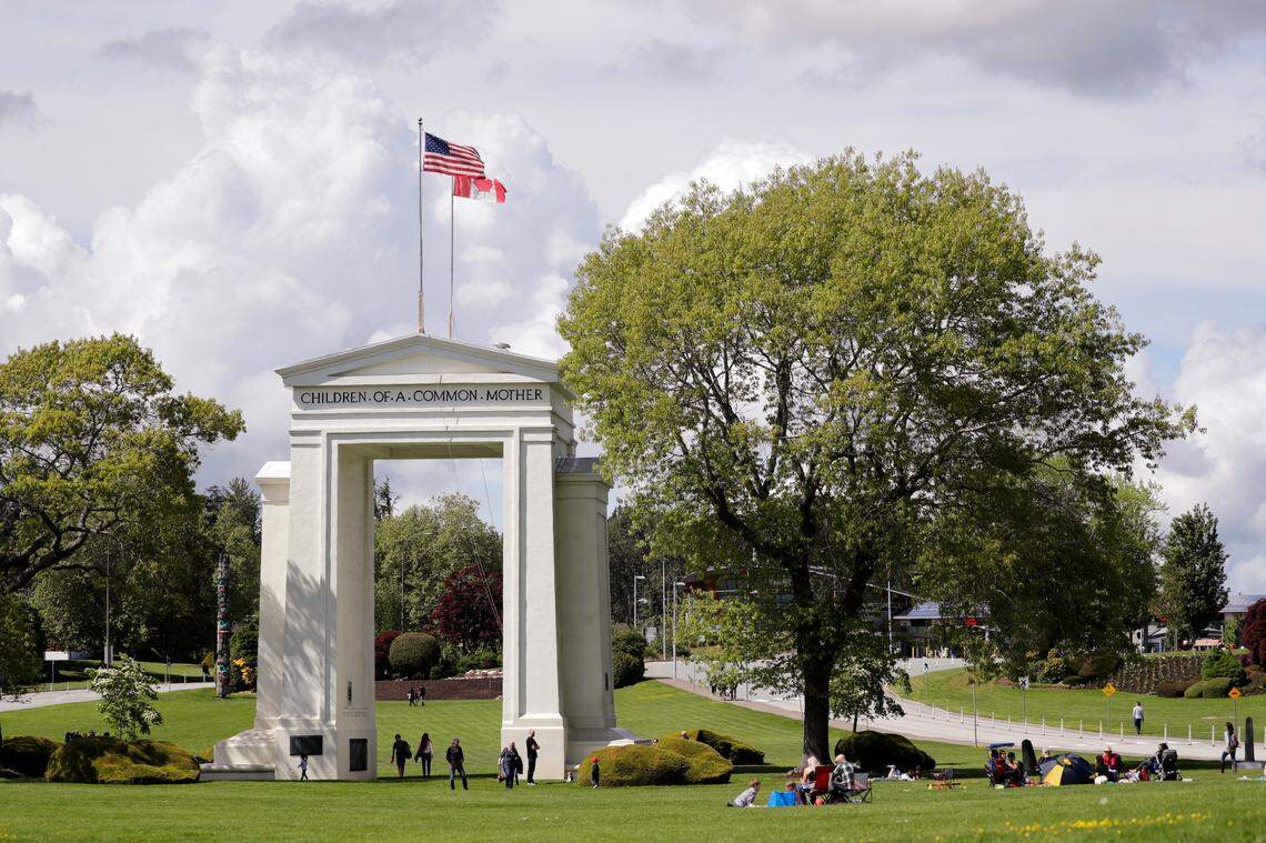 Peace Arch Historical State Park and other Washington state parks are free to visit June 11, 12 and 19. When it’s not a free day, visiting a state park costs $10 for a one-day pass.