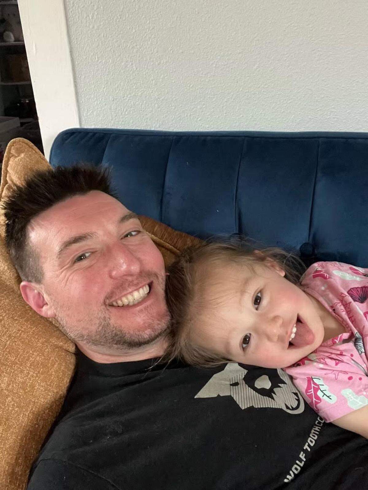 Nathaniel V. Breaux and his daughter, Izabella.