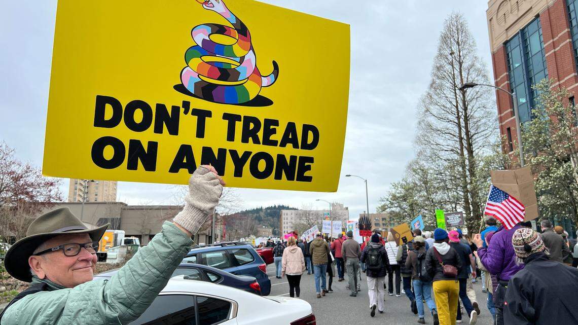 Bellingham adds voice to No Kings call with waterfront gathering, downtown march