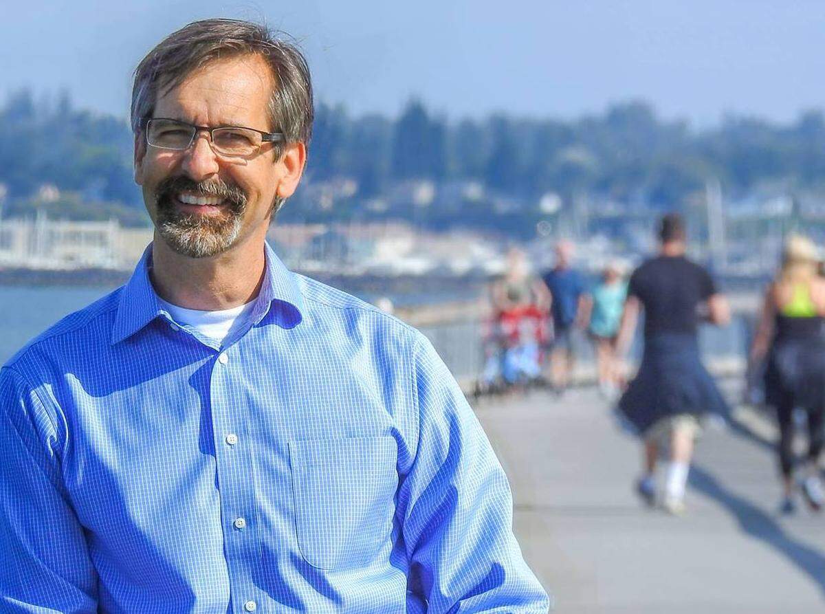 City Councilman Michael Lilliquist is running for a fifth straight four-year term representing Ward 6 in Bellingham, Wash.