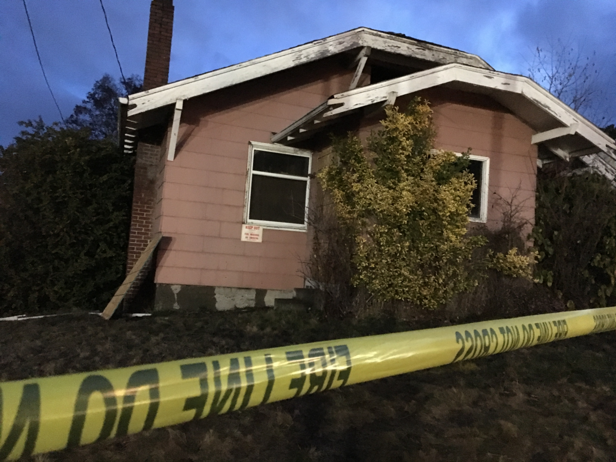 Four people were displaced but nobody was injured by a two-alarm fire early Wednesday that destroyed a Puget neighborhood house in the 1300 block of Lakeway Drive across the street from the 7-11 convenience store.
