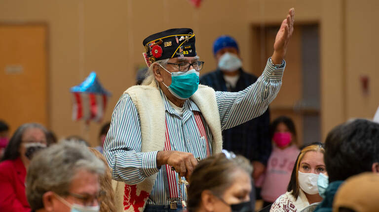 Nooksack Tribal member’s WWII sacrifice recalled at Veterans Day ceremony to honor all vets