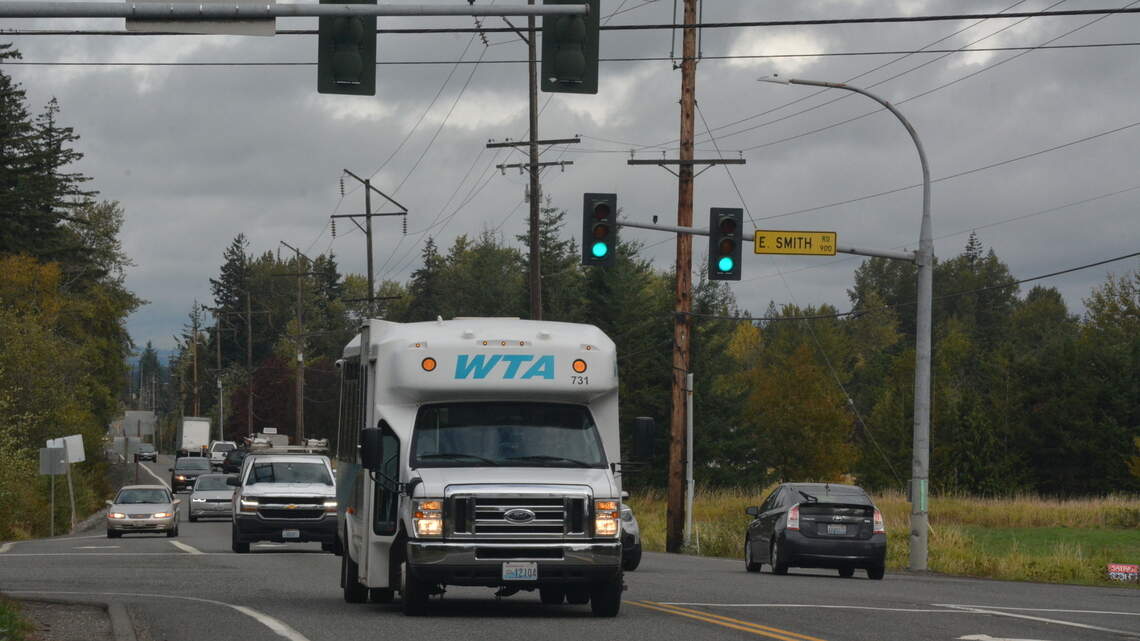 Busy intersection in rural Whatcom County WA gets roundabout ...