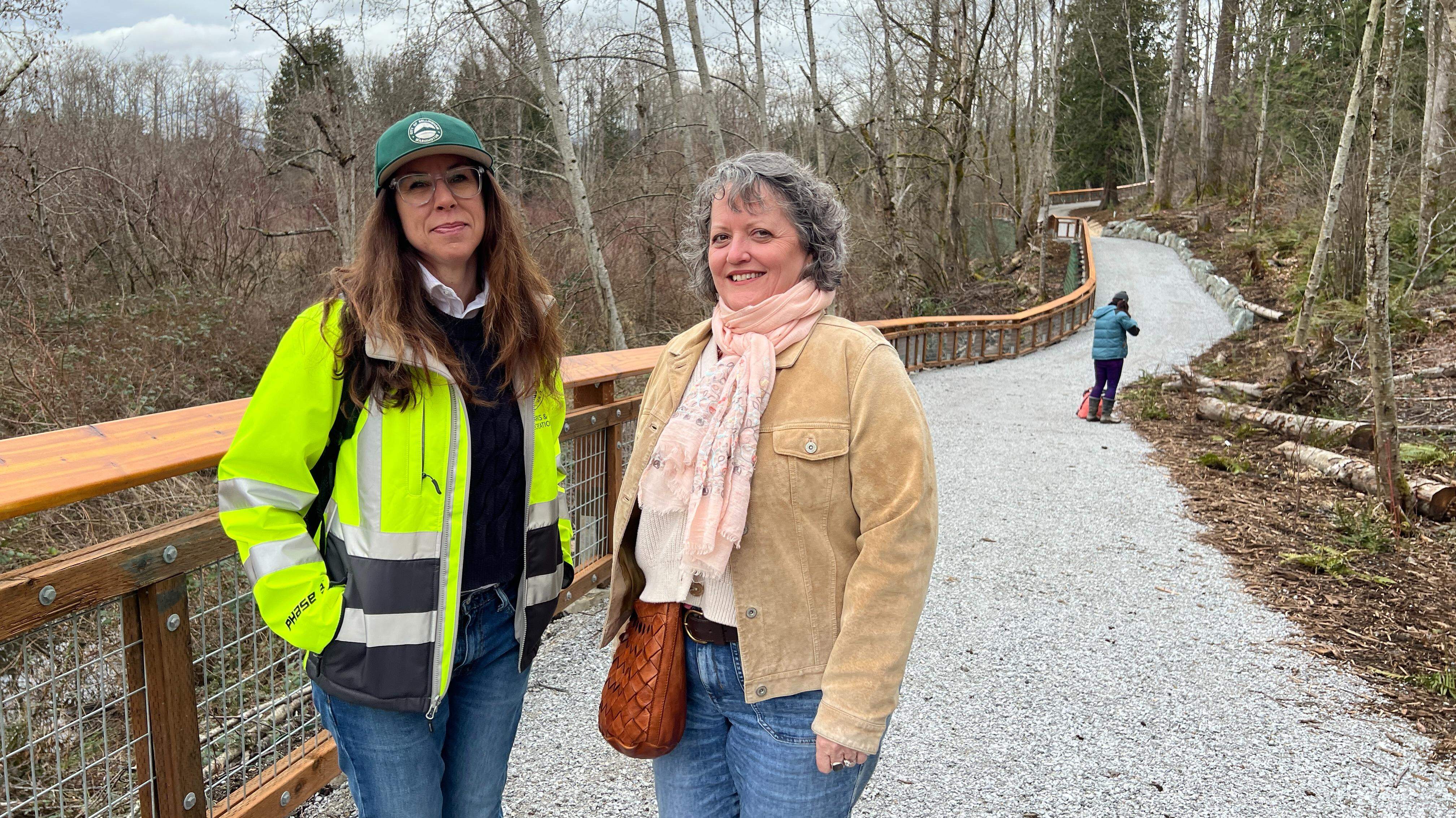 Sunset Pond trail connects neighborhoods while providing unique view of wetlands