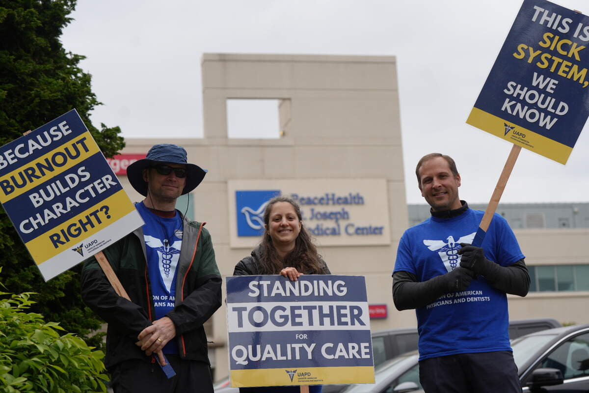 It’s the second time in 10 years that SEIU PeaceHealth employees have gone on strike