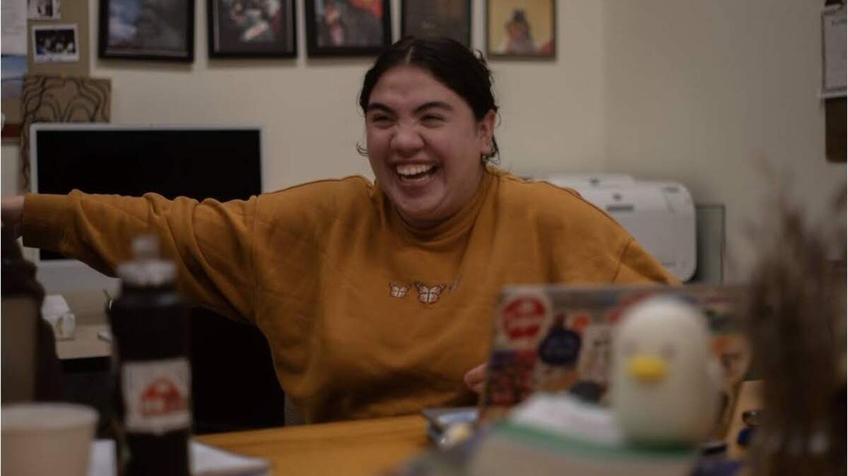 Bellingham Herald service journalism reporter Julia Hawkins during an editor’s meeting at her school publication, The Planet Magazine. Julia is a graduate of Western Washington University.