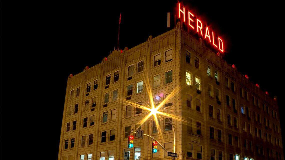 Photo of Herald Building named "best of show" in citywide contest