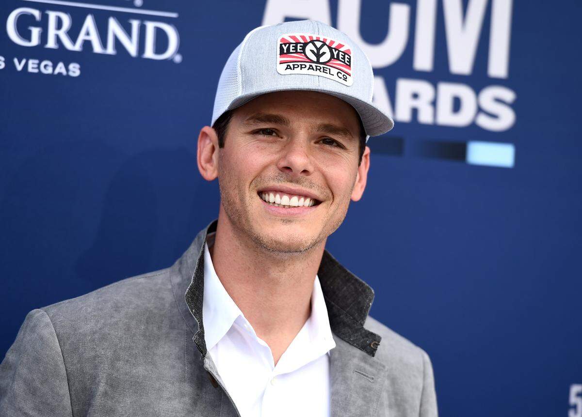 Granger Smith arrives at the2019 Academy of Country Music Awards in Las Vegas. Smith, known by his country boy alter-ego, Earl Dibbles Jr., will perform at 7 p.m. Saturday, Aug. 13, at the Northwest Washington Fair in Lynden.