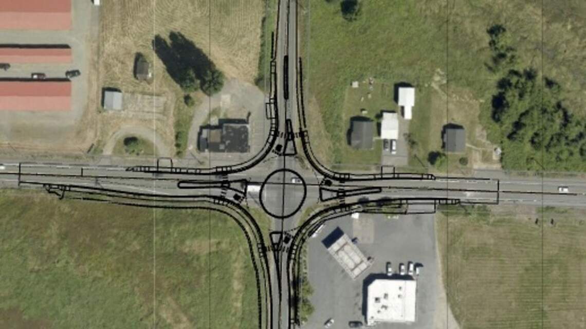Whatcom County considers taking land for roundabout near Birch Bay