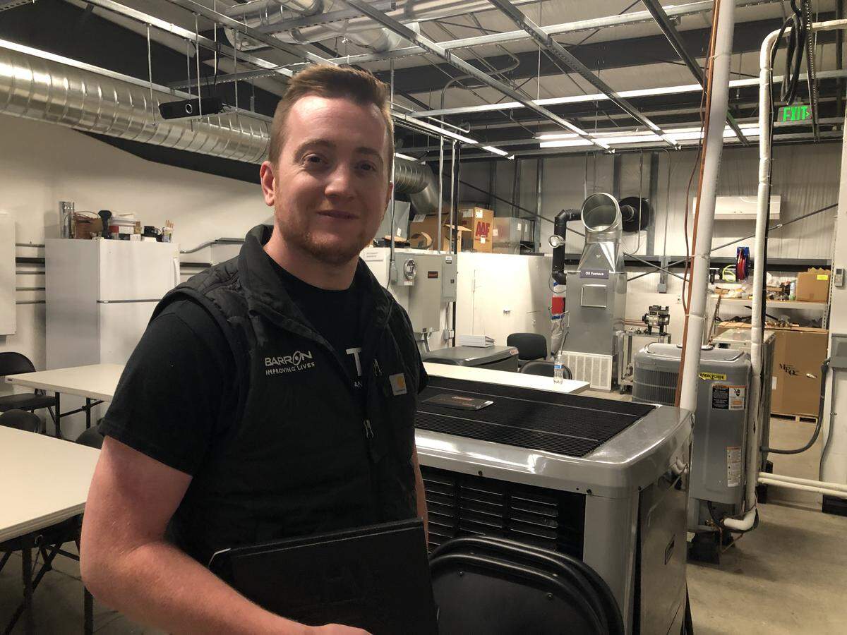 Brad Barron, who led the development of the Barron Technician School, said one reason they started the school was to build awareness that young workers don’t have to go to a four-year college to land a well-paying job.