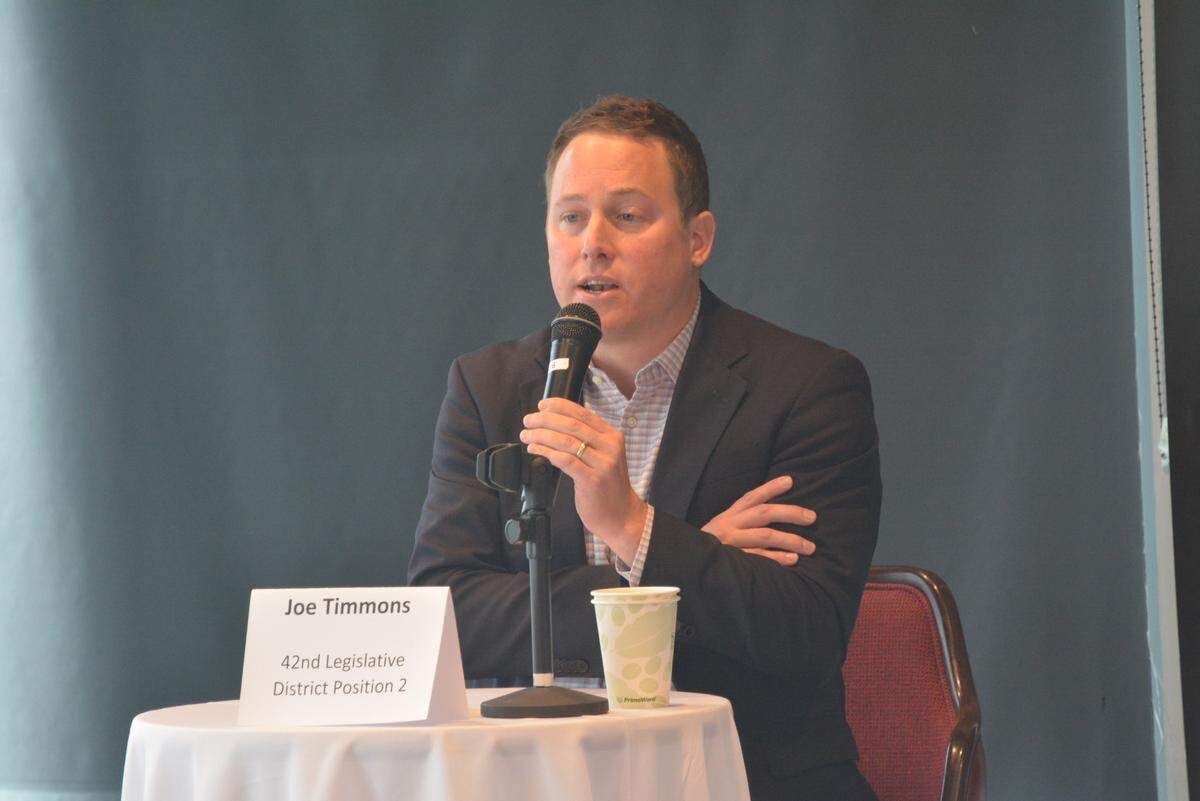 State Rep. Joe Timmons, D-Bellingham.